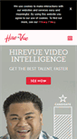 Mobile Screenshot of hirevue.com